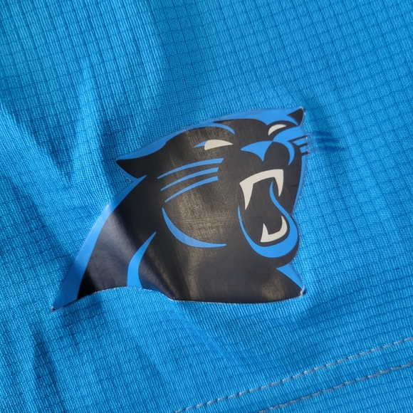 NFL Carolina Panthers Team Apparel TX3 Cool Shorts L EUC - Picture 2 of 10